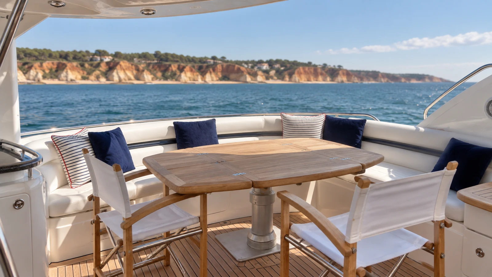 Sunseeker Predator 68 — REHAB — Aft cockpit