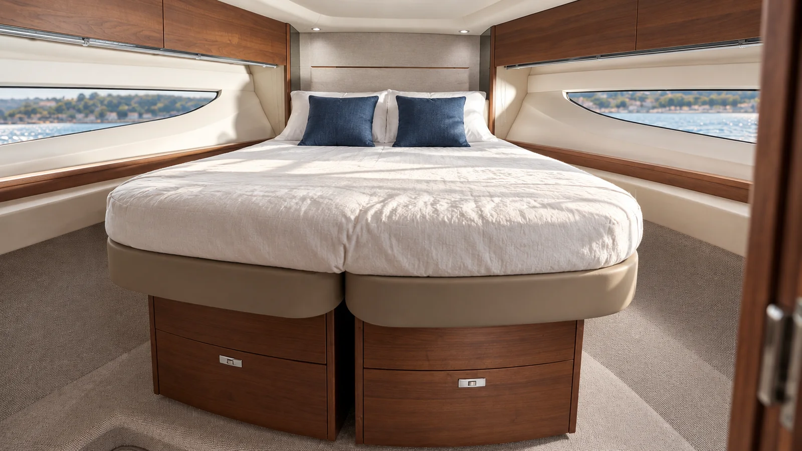Princess V50 — Forward guest cabin