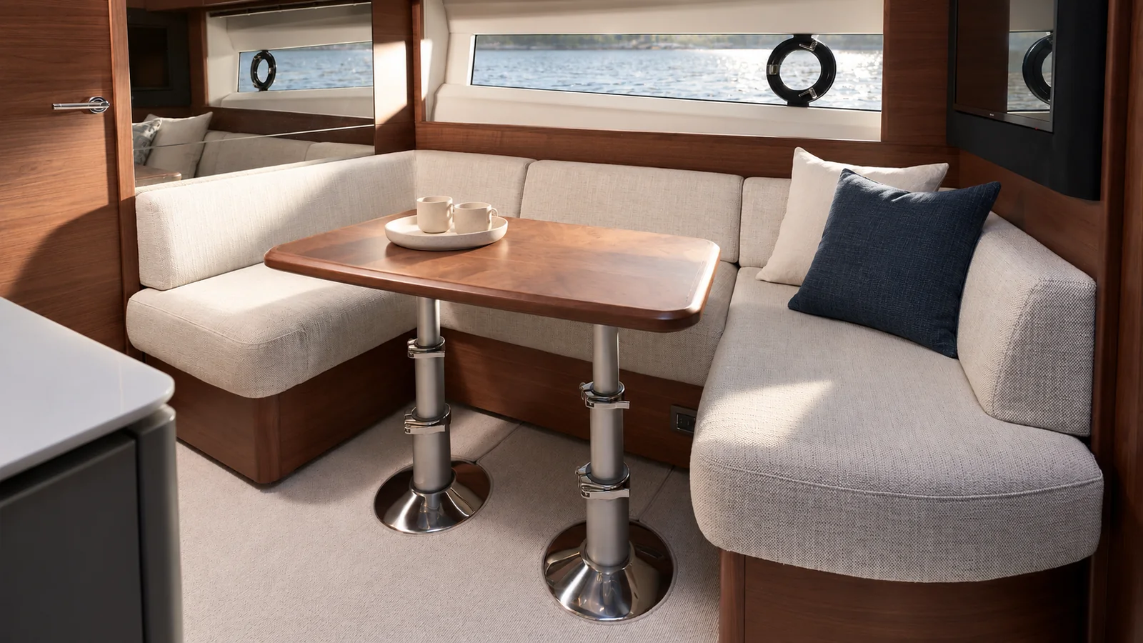 Princess V50 — Lower dinette