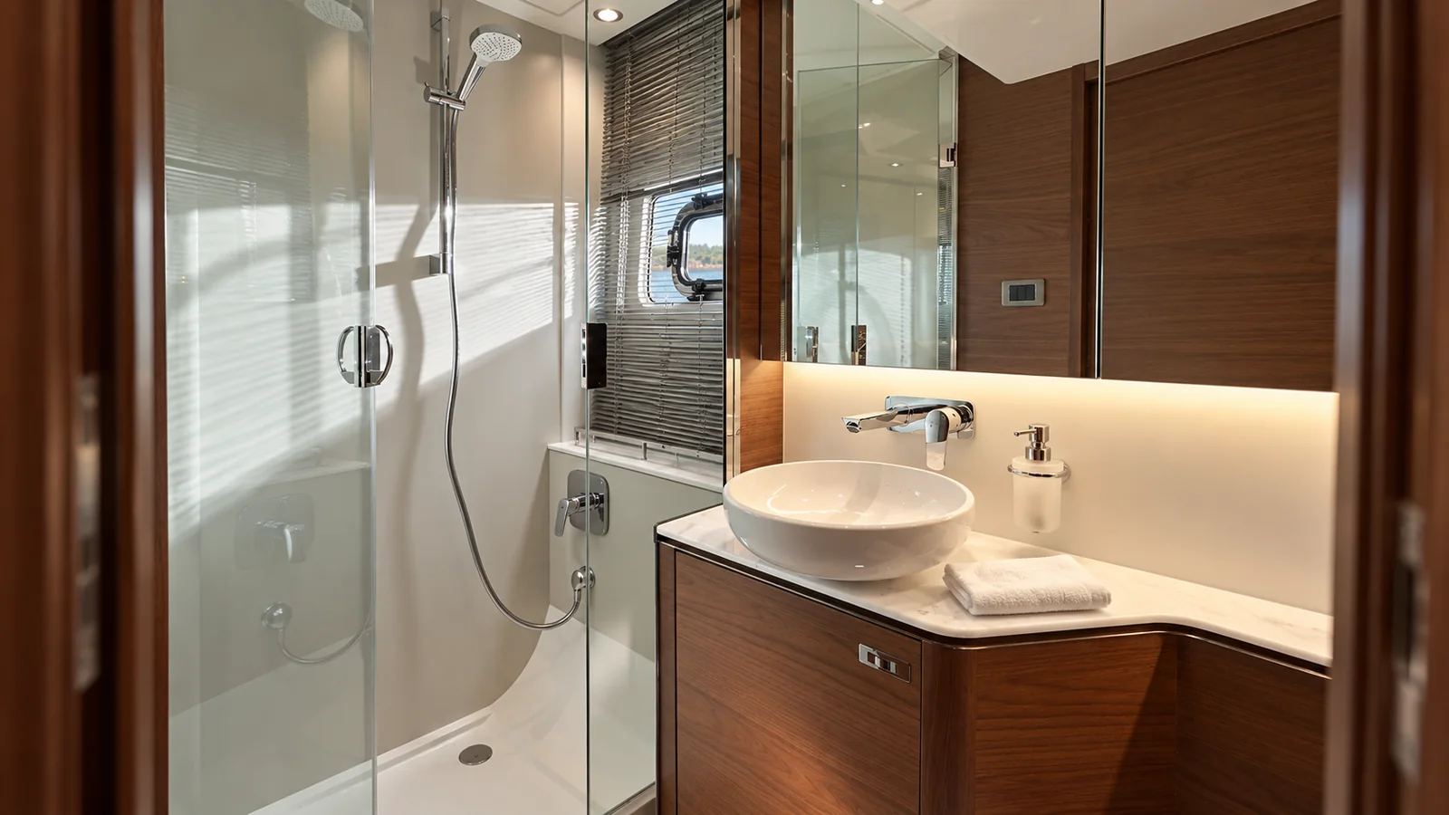 Princess V50 — Master shower room